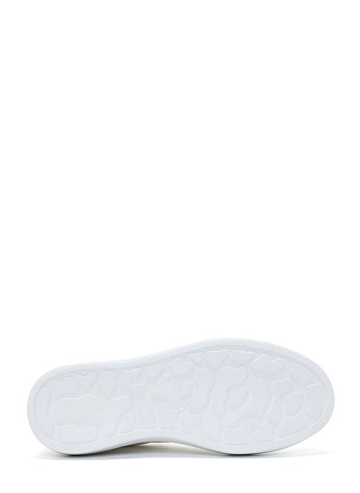 Derimod Derimod Kadın Beyaz Bağcıklı Deri Sneaker 25SFD370118 | Boyner Beyaz - 5. görsel