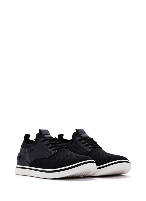 Derimod Zero Erkek Siyah Bağcıklı Sneaker 25SFD69036F - Görsel 4