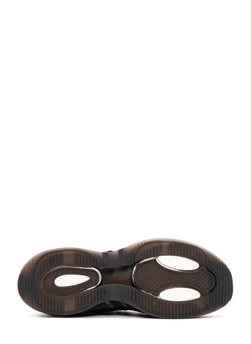 Derimod Zero Erkek Siyah Bağcıklı Kalın Tabanlı Kumaş Sneaker 25SFD69116F - Görsel 5