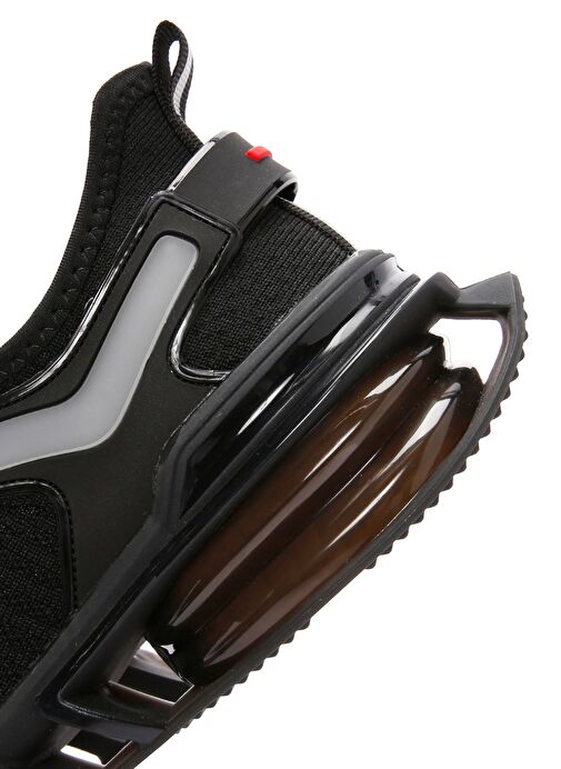 Derimod Zero Erkek Siyah Bağcıklı Kalın Tabanlı Kumaş Sneaker 25SFD69116F - Görsel 9