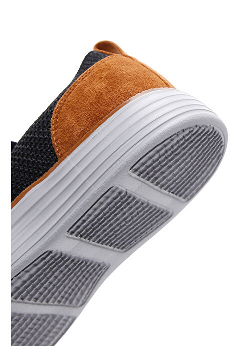 Derimod Zero Erkek Siyah Kalın Tabanlı Sneaker 25SFD69026F - Görsel 9