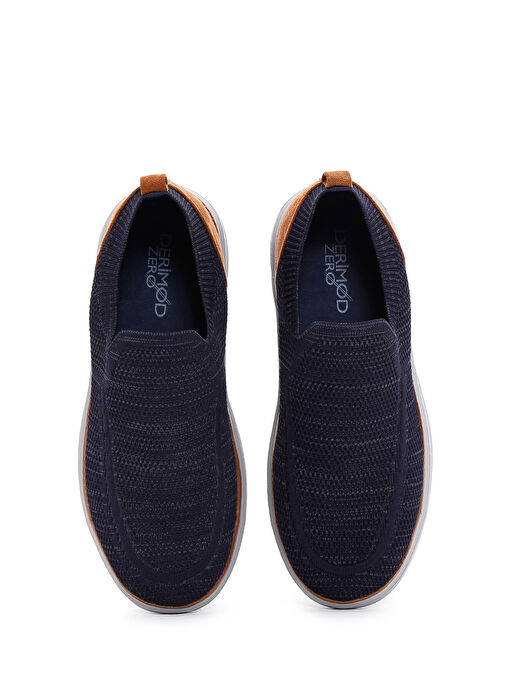 Derimod Zero Erkek Lacivert Kalın Tabanlı Sneaker 25SFD69026F - Görsel 7