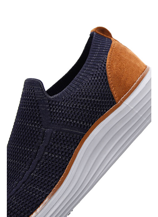 Derimod Zero Erkek Lacivert Kalın Tabanlı Sneaker 25SFD69026F - Görsel 8