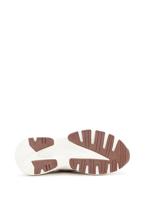 Derimod Zero Kadın Bej Desenli Kalın Tabanlı Sneaker 25SFD43036F - Görsel 5