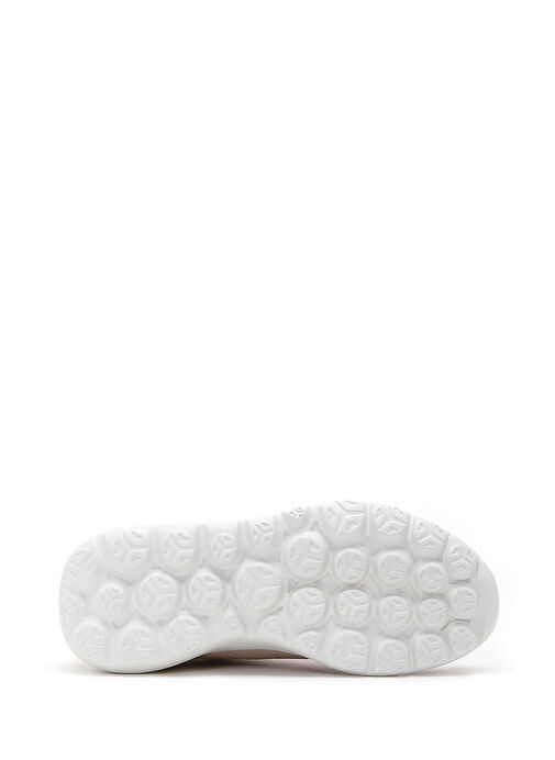 Derimod Zero Kadın Bej Bağcıklı Kalın Tabanlı Sneaker 25SFD43026F - Görsel 5