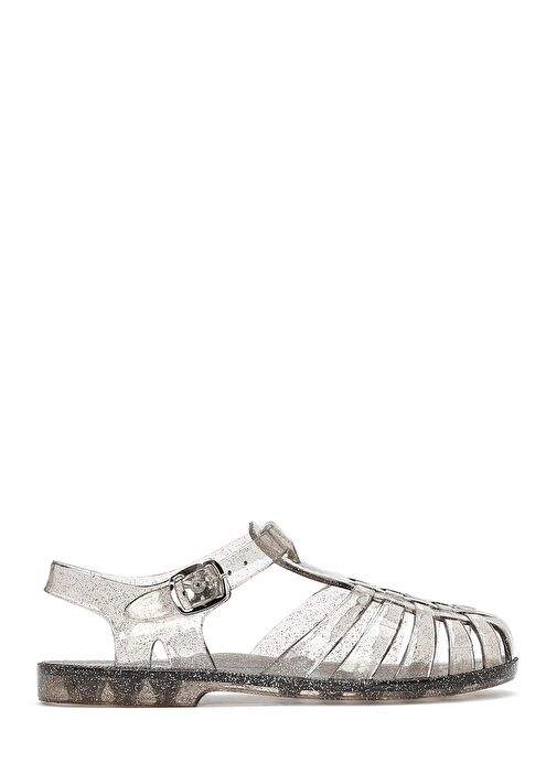 Kadın Siyah Bilekten Bantlı Jelly Sandalet 25SFE4907PV - Görsel 2