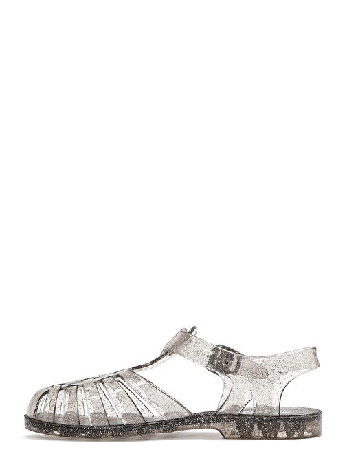 Kadın Siyah Bilekten Bantlı Jelly Sandalet 25SFE4907PV - Görsel 3