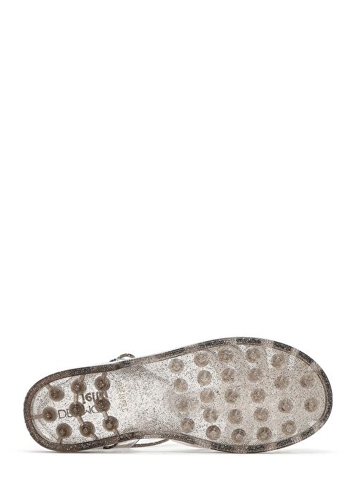 Kadın Siyah Bilekten Bantlı Jelly Sandalet 25SFE4907PV - Görsel 5