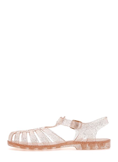 Kadın Altın Bilekten Bantlı Jelly Sandalet 25SFE4907PV - Görsel 3