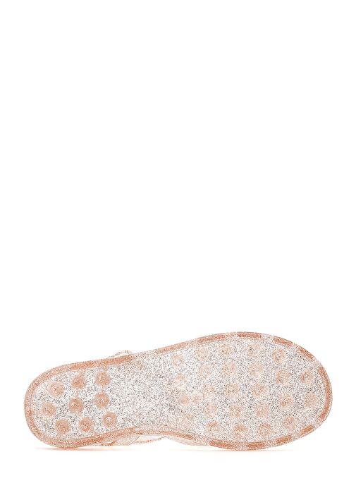 Kadın Altın Bilekten Bantlı Jelly Sandalet 25SFE4907PV - Görsel 5
