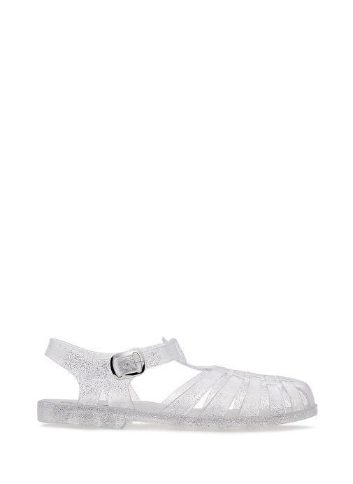 Kadın Şeffaf Bilekten Bantlı Jelly Sandalet 25SFE4907PV - Görsel 2