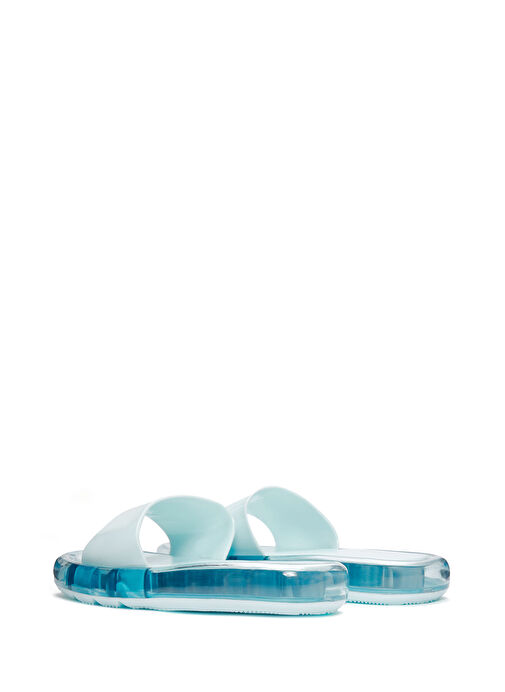 Kadın Mavi Jelly Terlik 25SFE4905PV - Görsel 7