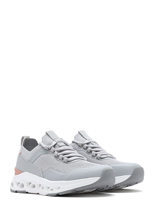 Derimod Zero Kadın Gri Bağcıklı Kumaş Sneaker 25SFE49566F - Görsel 4