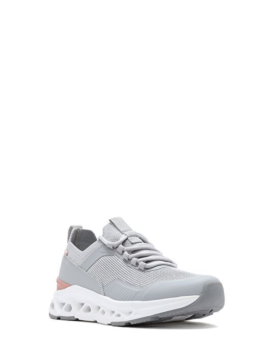 Derimod Zero Kadın Gri Bağcıklı Kumaş Sneaker 25SFE49566F - Görsel 7