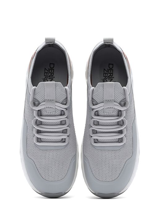 Derimod Zero Kadın Gri Bağcıklı Kumaş Sneaker 25SFE49566F - Görsel 8