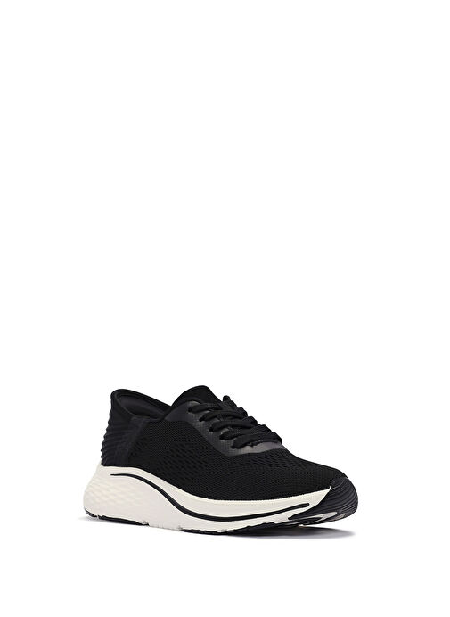 Derimod Zero Kadın Siyah Bağcıklı Kalın Tabanlı Sneaker 25SFE49556F - Görsel 7