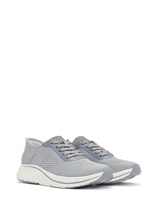 Derimod Zero Kadın Gri Bağcıklı Kalın Tabanlı Sneaker 25SFE49556F - Görsel 4