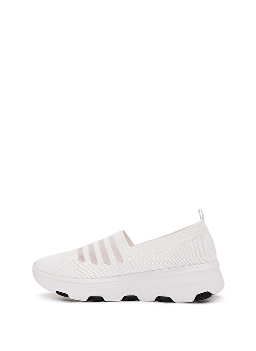 Derimod Zero Kadın Beyaz Kumaş Casual Sneaker 25SFE49526F - Görsel 3
