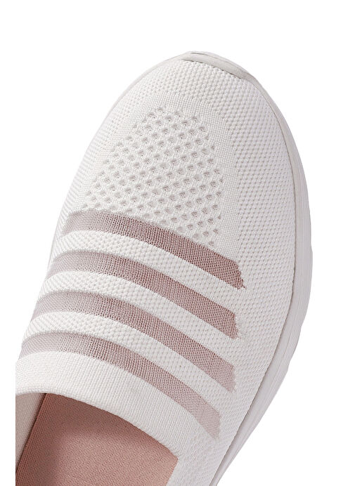 Derimod Zero Kadın Beyaz Kumaş Casual Sneaker 25SFE49526F - Görsel 9