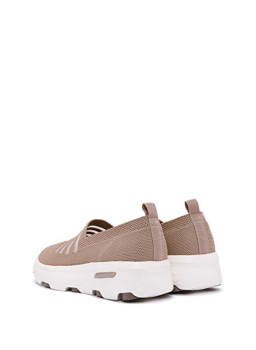Derimod Zero Kadın Bej Kumaş Casual Sneaker 25SFE49526F - Görsel 6