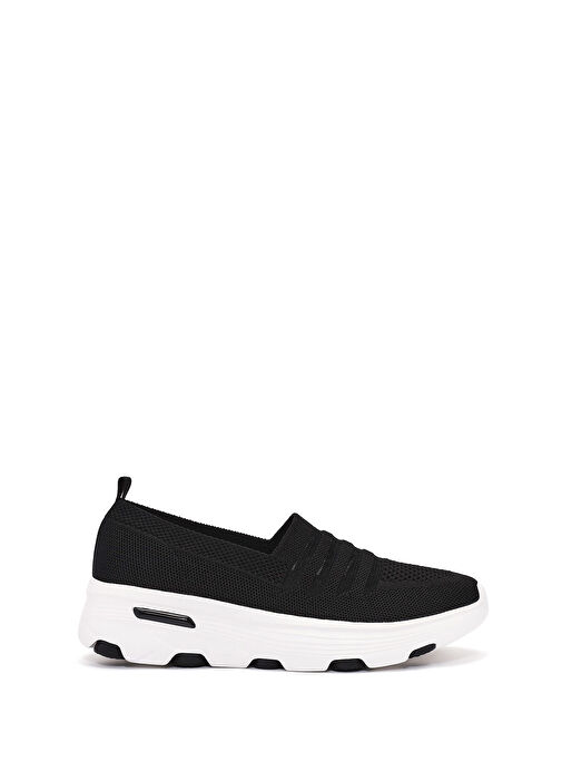 Derimod Zero Kadın Siyah Kumaş Casual Sneaker 25SFE49526F - Görsel 2