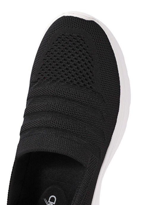 Derimod Zero Kadın Siyah Kumaş Casual Sneaker 25SFE49526F - Görsel 9