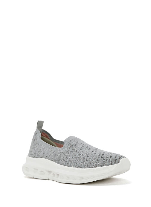 Derimod Zero Kadın Gri Kalın Tabanlı Sneaker 25SFE49546F - Görsel 8