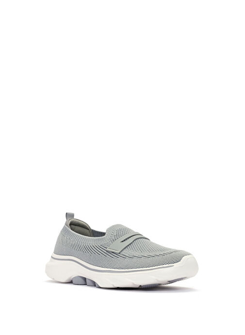 Derimod Zero Kadın Gri Kumaş Kalın Tabanlı Sneaker 25SFE49516F - Görsel 7
