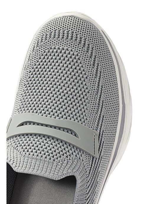 Derimod Zero Kadın Gri Kumaş Kalın Tabanlı Sneaker 25SFE49516F - Görsel 9