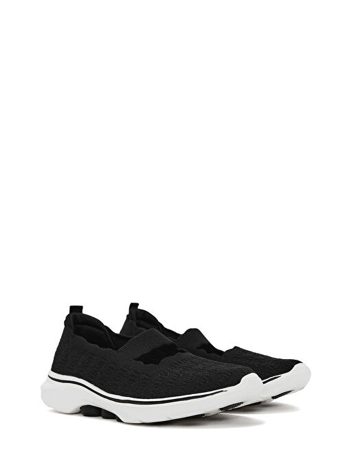 Derimod Zero Kadın Siyah Kumaş Sneaker 25SFE49506F - Görsel 4