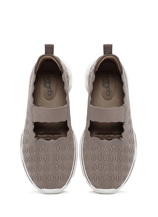 Derimod Zero Kadın Vizon Kumaş Sneaker 25SFE49506F - Görsel 7