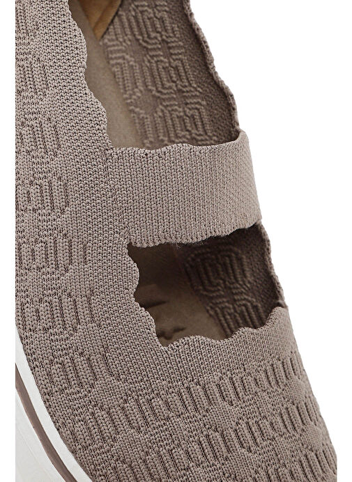 Derimod Zero Kadın Vizon Kumaş Sneaker 25SFE49506F - Görsel 9