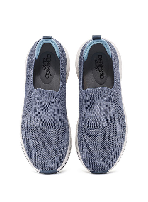 Derimod Zero Kadın Mavi Kalın Tabanlı Kumaş Sneaker 25SFE49536F - Görsel 8