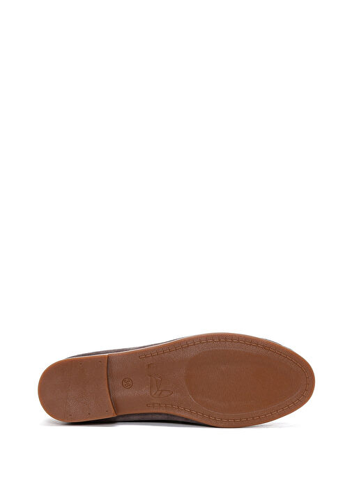 Derimod Derimod Kadın Vizon Süet Deri Maskülen Loafer 25SFD350510 | Boyner Vizon - 5. görsel