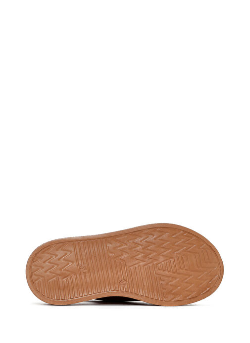 Kadın Taba Bantlı Deri Comfort Sandalet 25SFD300118 - Görsel 5