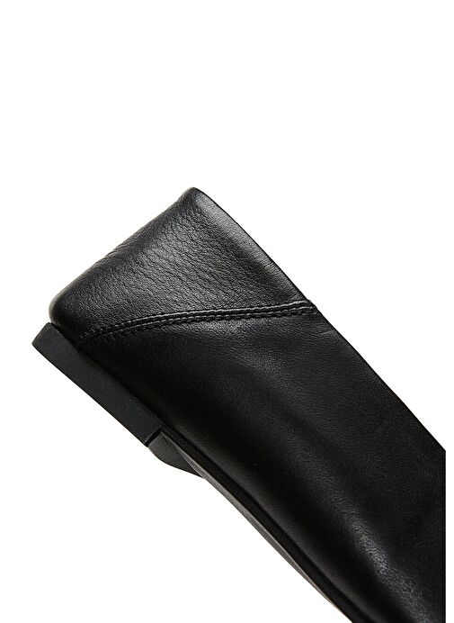 Derimod Derimod Kadın Siyah Deri Maskülen Loafer 25SFD290118 | Boyner Siyah - 7. görsel