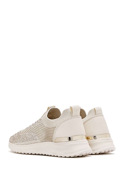 Derimod Zero Kadın Bej Taşlı Sneaker 25SFD43136F - Görsel 6