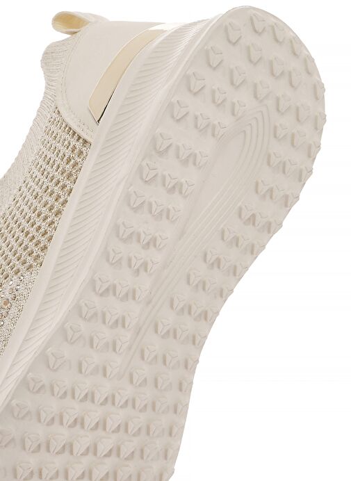 Derimod Zero Kadın Bej Taşlı Sneaker 25SFD43136F - Görsel 9