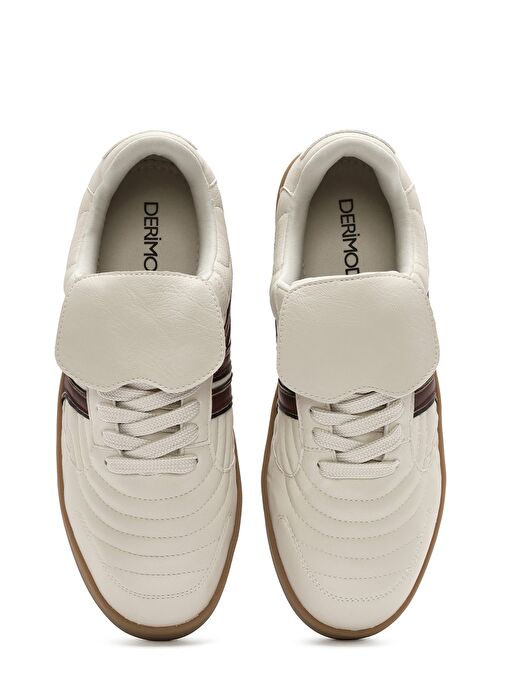 Kadın Bej Bağcıklı Sneaker 25SFD430618 - Görsel 8