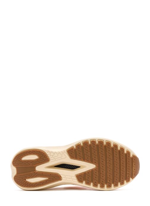 Derimod Zero Kadın Bej Kalın Tabanlı Bağcıklı Kumaş Sneaker 25SFD43166F - Görsel 5
