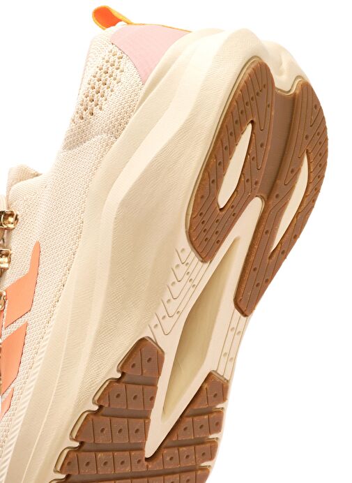Derimod Zero Kadın Bej Kalın Tabanlı Bağcıklı Kumaş Sneaker 25SFD43166F - Görsel 9