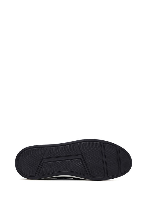 Erkek Siyah Deri Loafer 25SFD680318 - Görsel 5