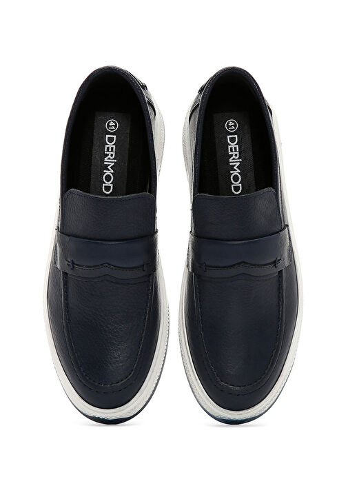 Derimod Siyah Erkek Deri Loafer 25SFD680318 - Görsel 7