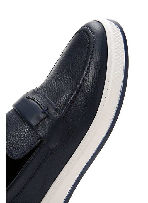 Derimod Siyah Erkek Deri Loafer 25SFD680318 - Görsel 8