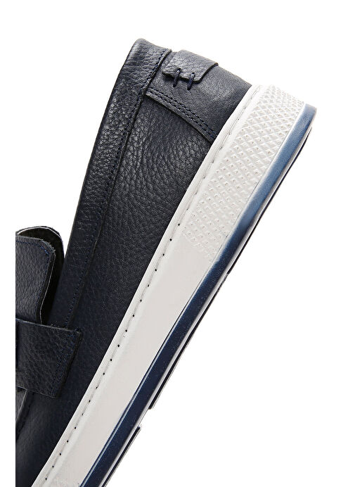 Derimod Siyah Erkek Deri Loafer 25SFD680318 - Görsel 9