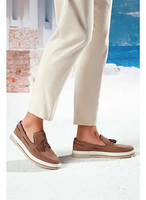 Derimod Derimod Vizon Erkek Süet Loafer 25SFD680410 | Boyner Vizon - 2. görsel