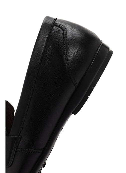 Derimod Siyah Erkek Deri Loafer 25SFD670018 - Görsel 8
