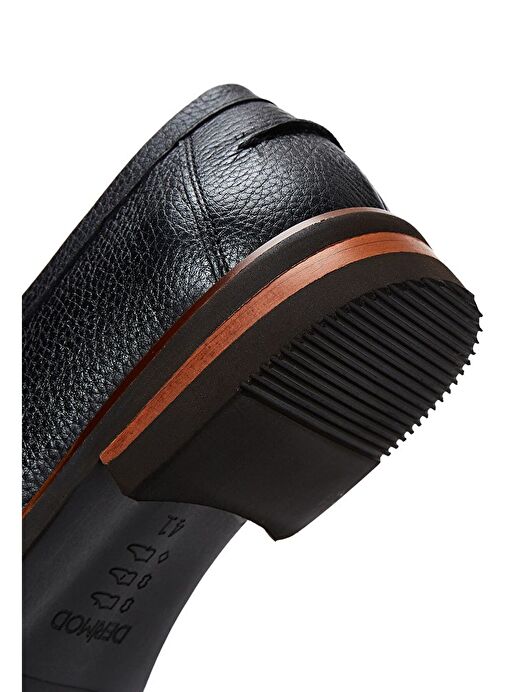 Derimod Siyah Erkek Deri Loafer 25SFD6704FT - Görsel 9
