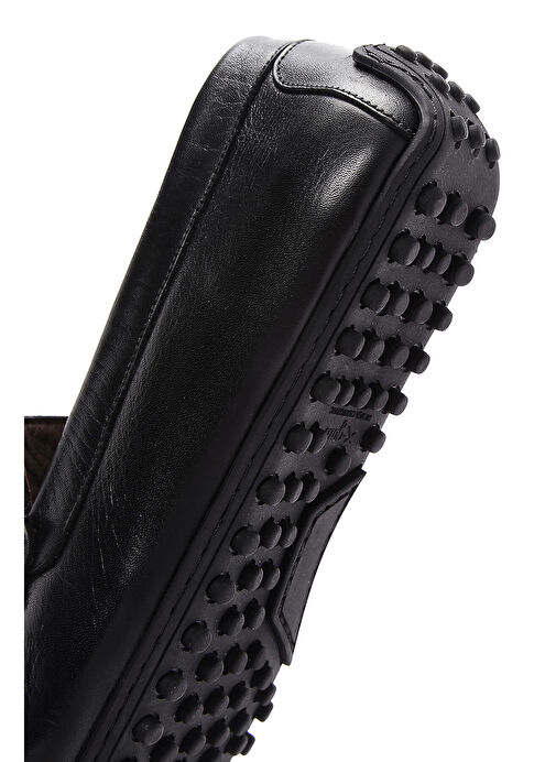 Derimod Siyah Erkek Deri Loafer 25SFD6706FT - Görsel 9