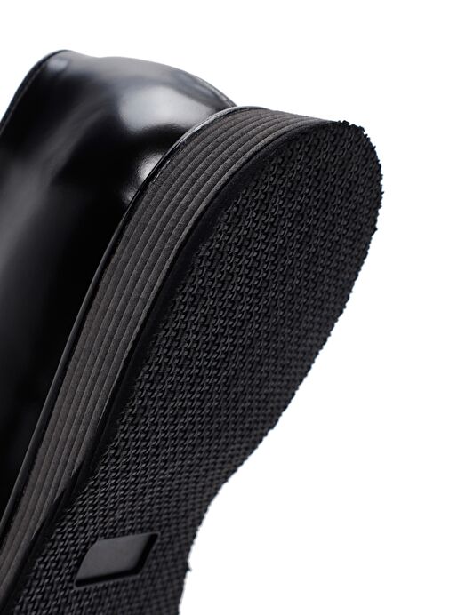 Erkek Siyah Bağcıklı Deri Casual Ayakkabı 25SFD670922 - Görsel 9